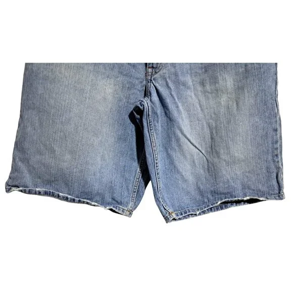 Urban Pipeline Denim Shorts Mens Size 36 Blue Jean Y2k Baggy Skate - Picture 6 of 8
